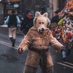 gody żywieckie przebierańcy dziady noworoczne milówka dziady 2018 miś
