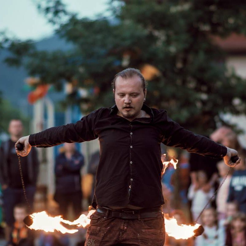 fire show Tesserakt 21