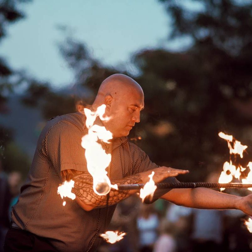 fire show Tesserakt 35