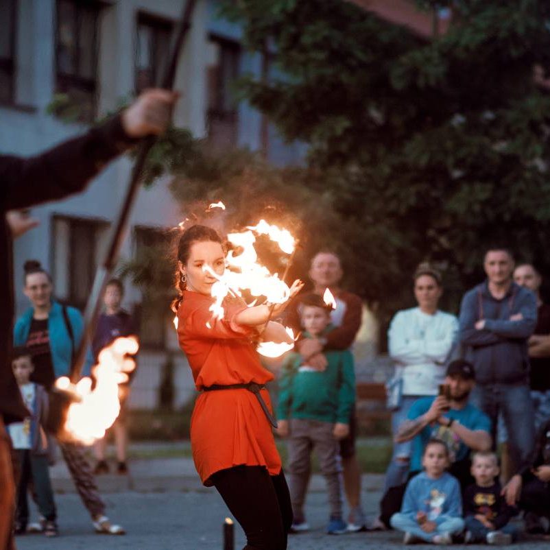 fire show Tesserakt 42