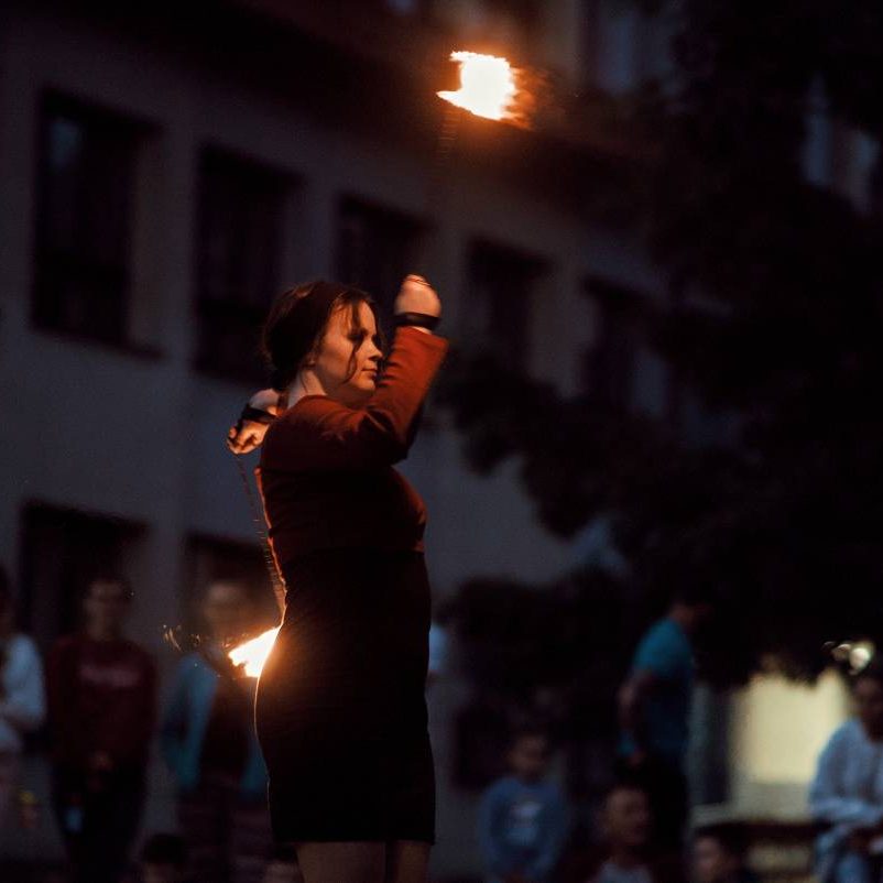 fire show Tesserakt 63