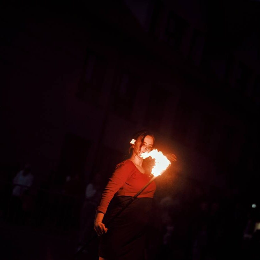 fire show Tesserakt 70
