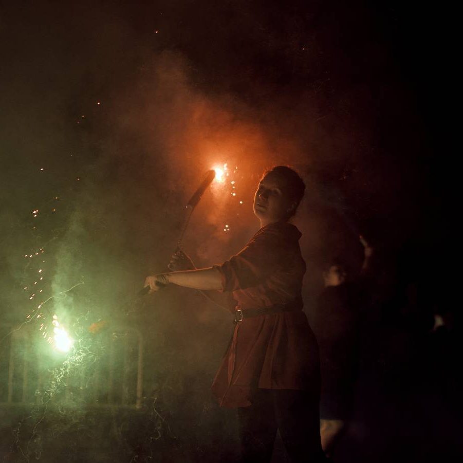 fire show Tesserakt 91