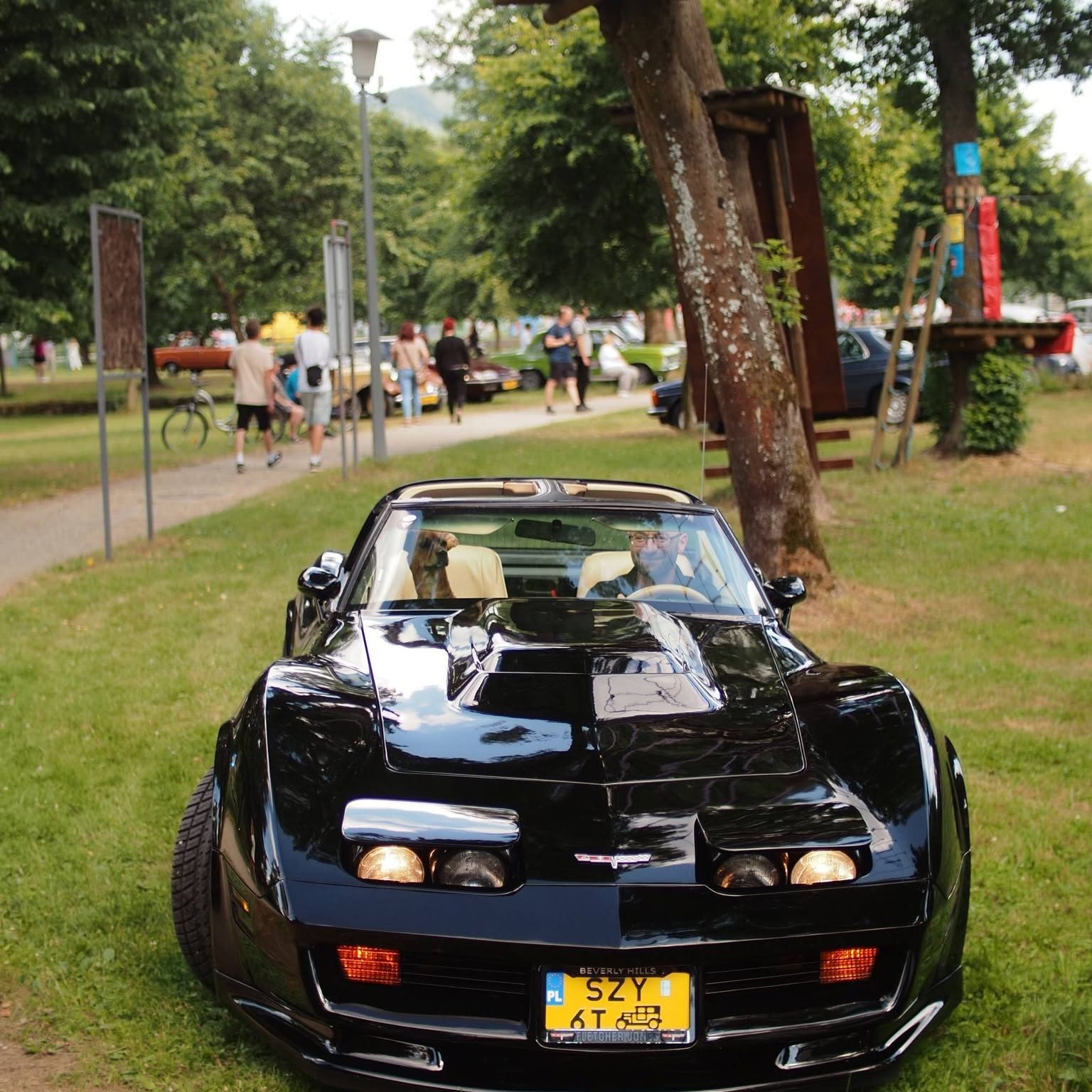 Corvette Classic Day Milówka zlot samochodów Dni Milówki om5 003