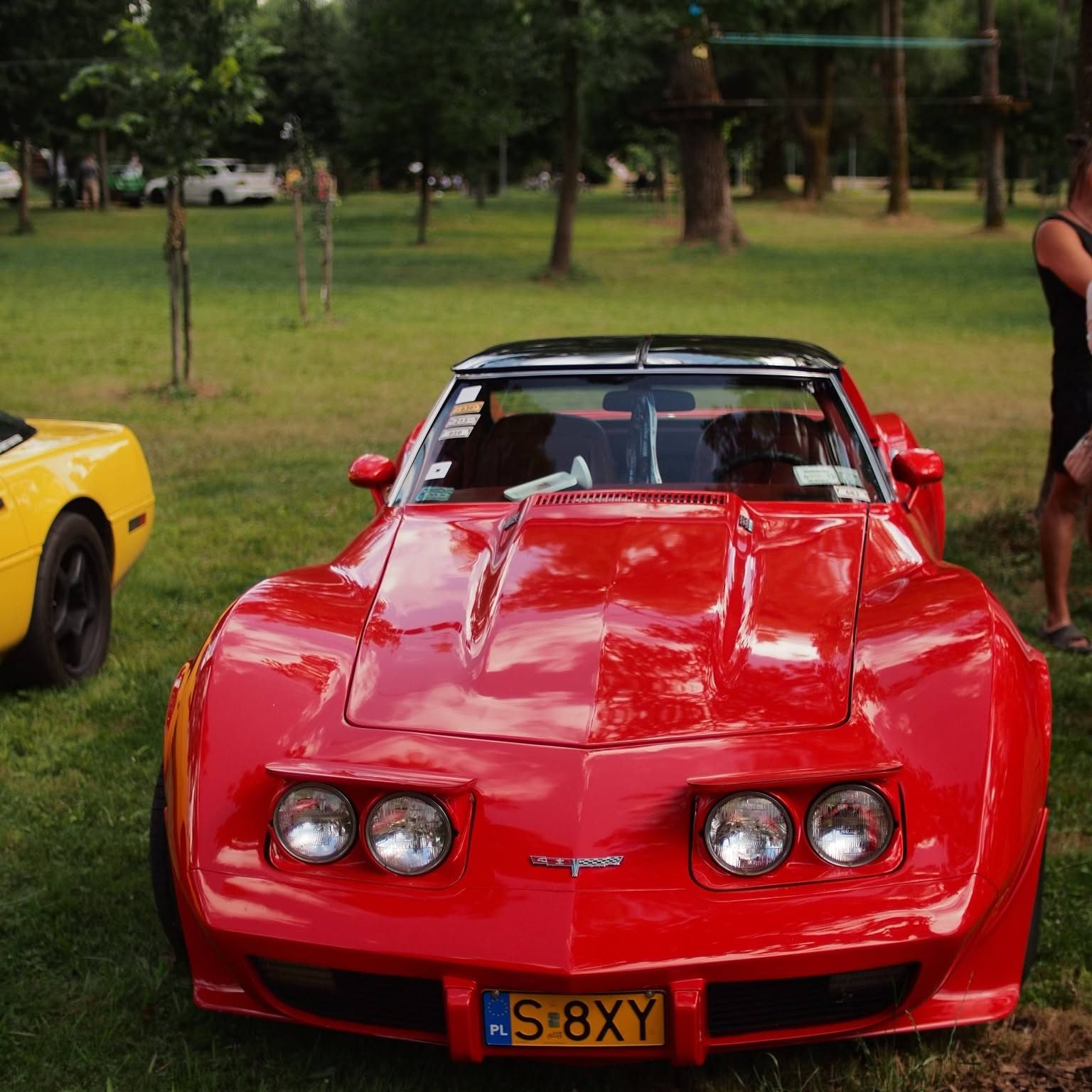 Corvette Classic Day Milówka zlot samochodów Dni Milówki om5 005