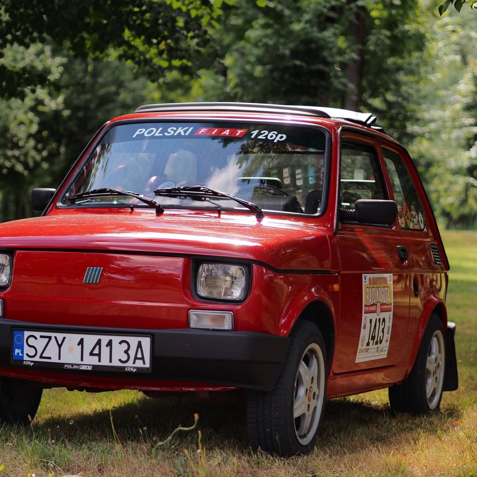 Fiat 126 Classic Day Milówka zlot samochodów Dni Milówki om5 017