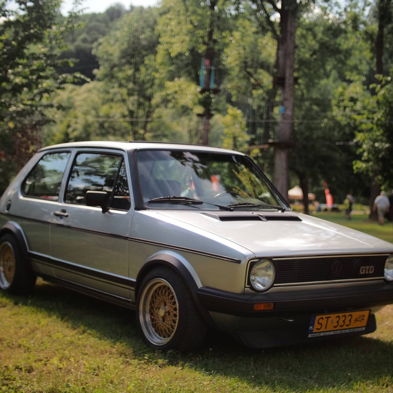 Golf 1 Classic Day Milówka zlot samochodów Dni Milówki om5 012